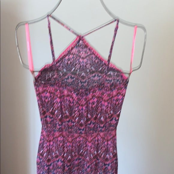 Boho style flowy dress with crochet trim various sizes. - Picture 5 of 11